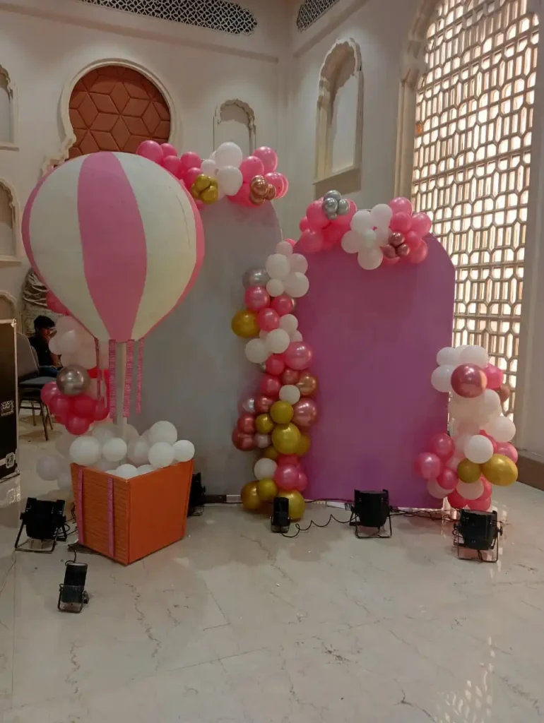 Birthday Decoration photography in jaipur